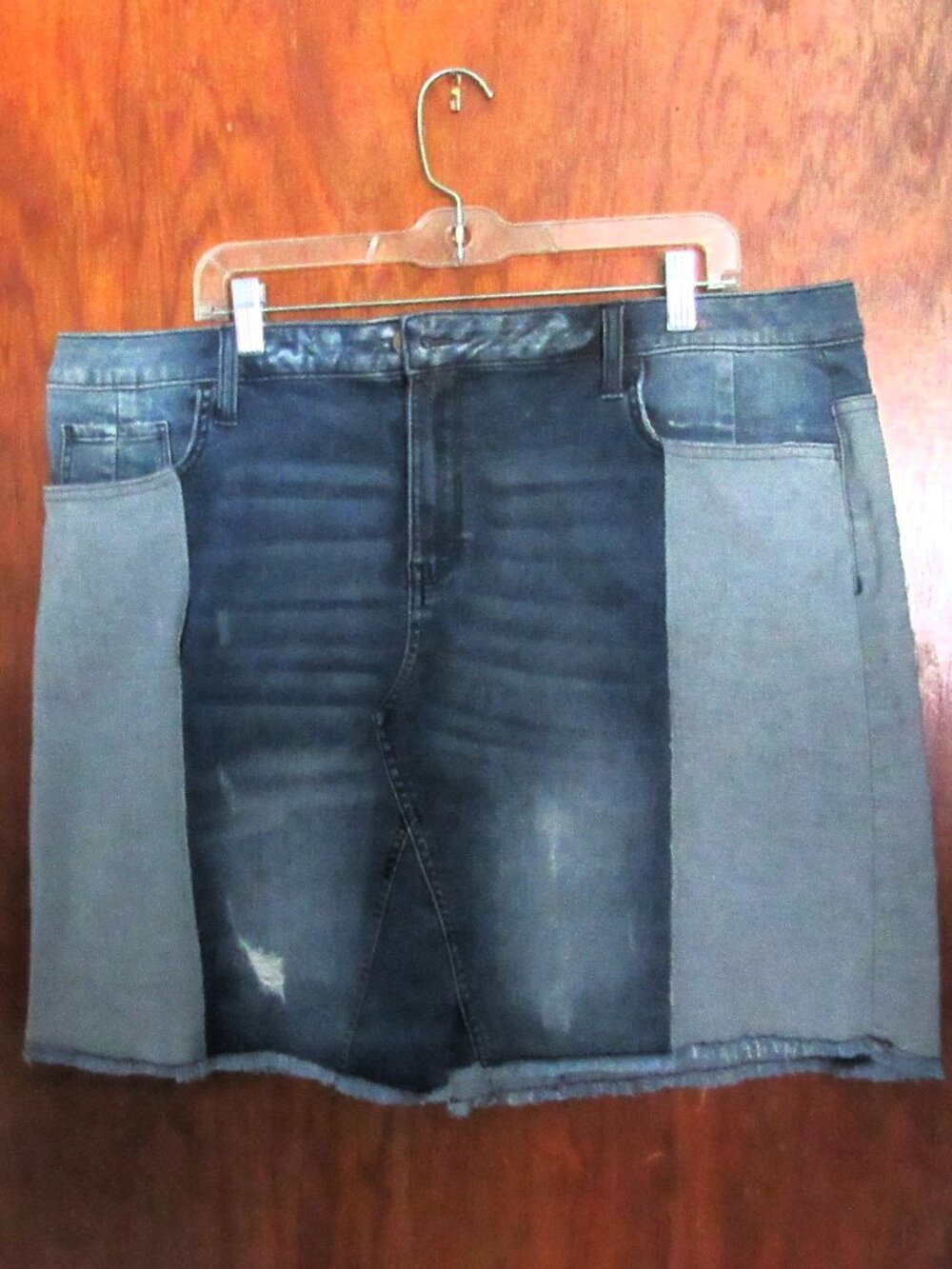 LIBBY EDELMAN DENIM JEAN SKIRT XXL  LENGTH 21  WAIST 42